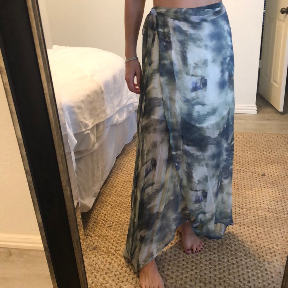 Tie dye Sage the label skirt